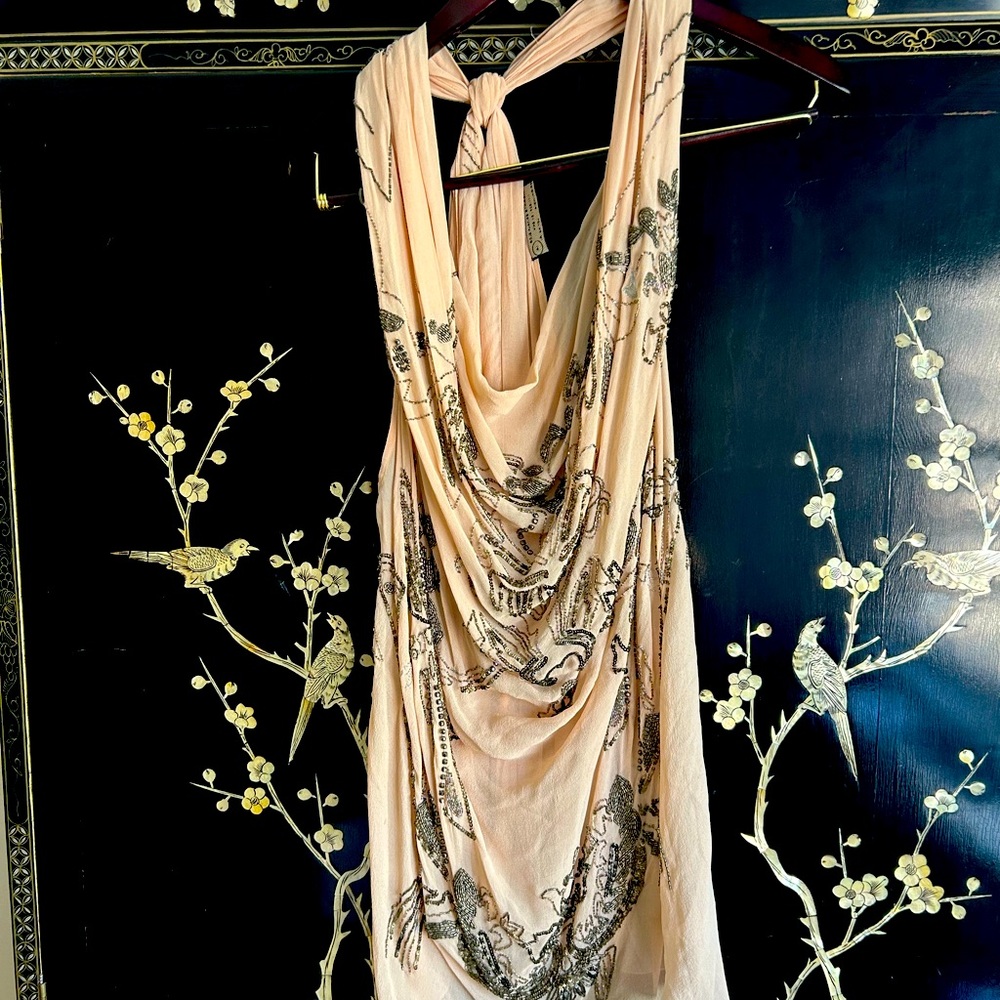 All saints Silky beaded cover over